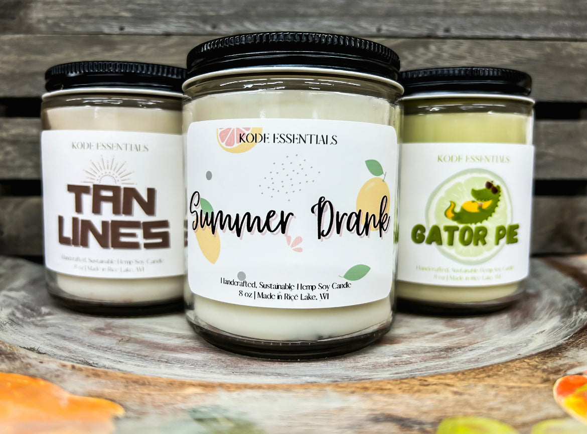 Hemp Soy Candles